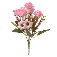 Artificial Flower 29 cm Pink Plastic