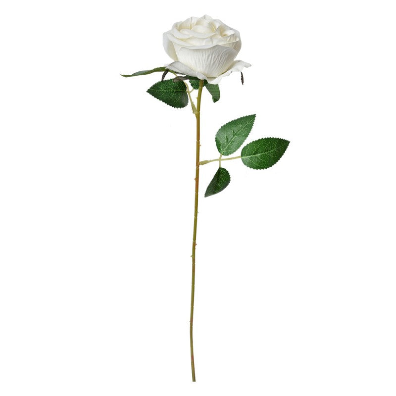 Kunstig blomsterrose 8x8x50 cm