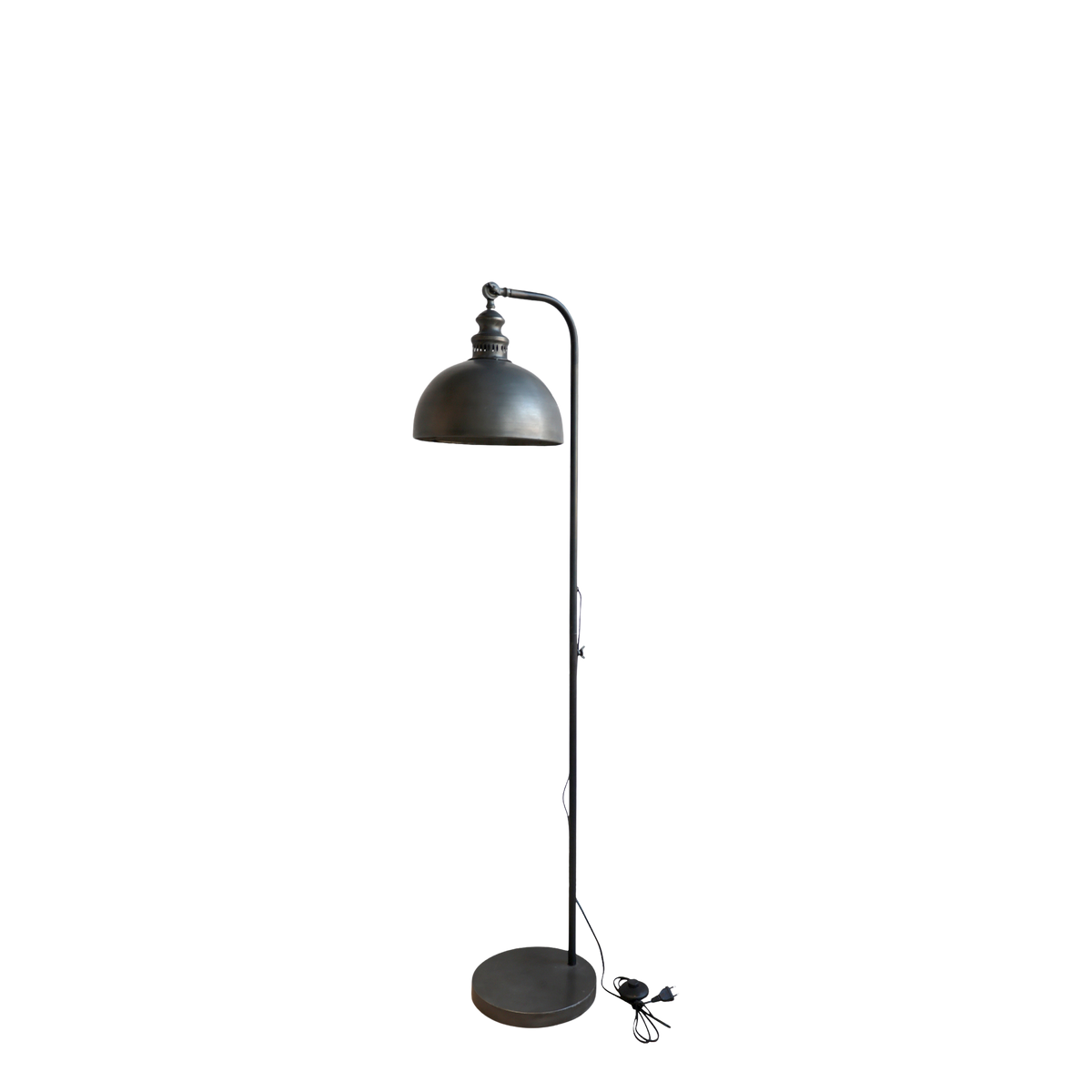 Floor Lamp H152.5/L36.5/W28 cm antique coal