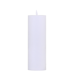 Bloklys LED til udendørs 30x10 cm hvid
