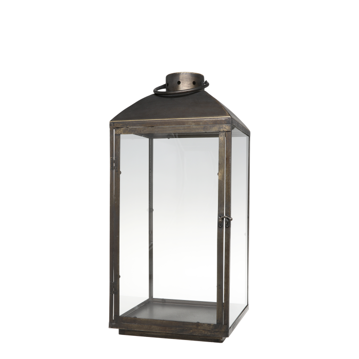 Lanterne 56,5x27x28 cm antique messing