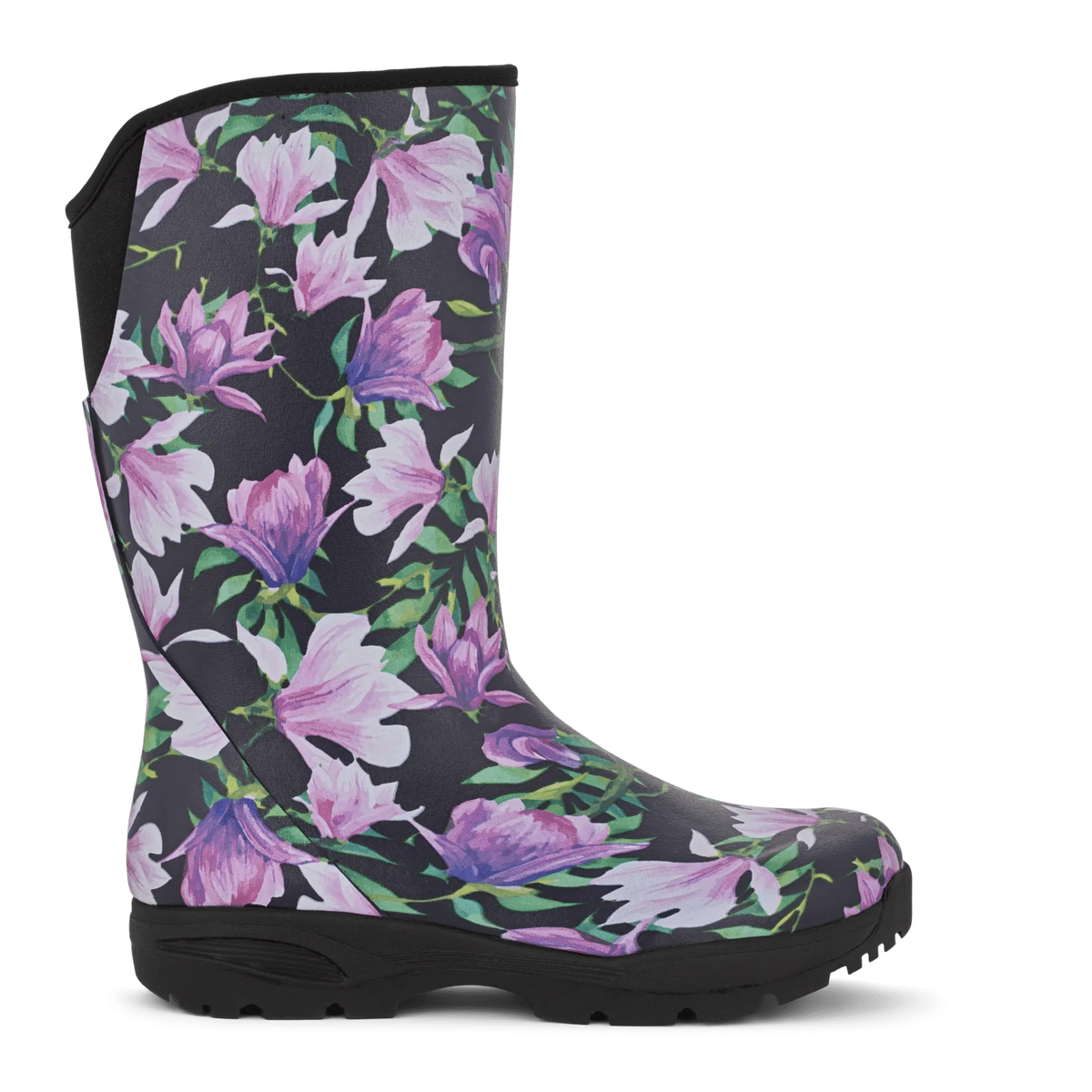 Green Comfort Sky long Rubberboot lilla by Krone 1
