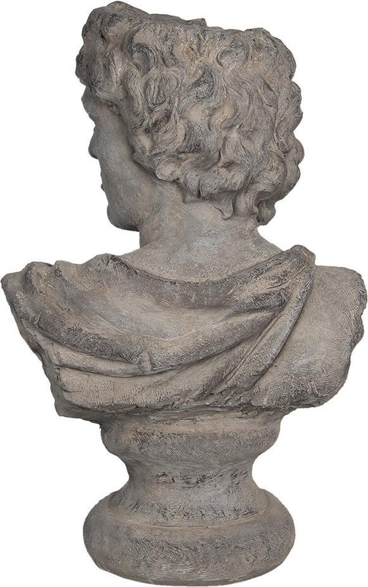 Mandlig Bust figur 50x32x78cm