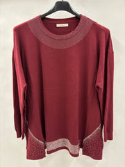 Strikbluse, Blingkanter