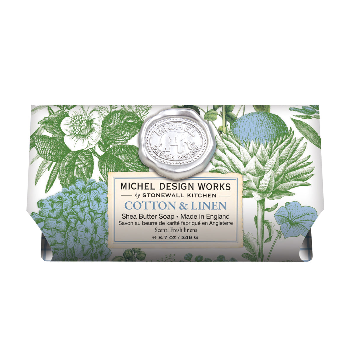 Michel Design Works Hånd- og badesæbe Cotton og Linen 190g
