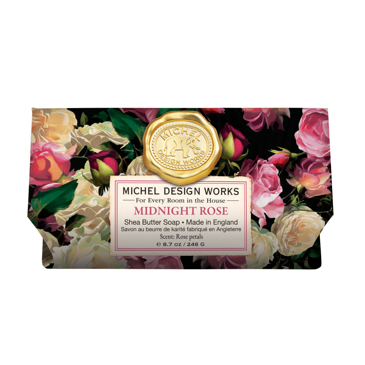 Michel Design Works Hånd- og badesæbe Midnight Rose 190g