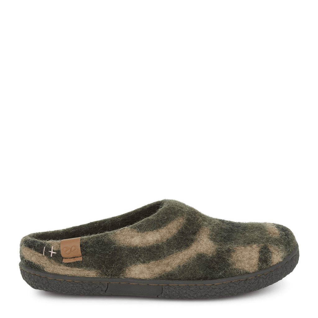 Green Comfort Tibet uld hjemmesko