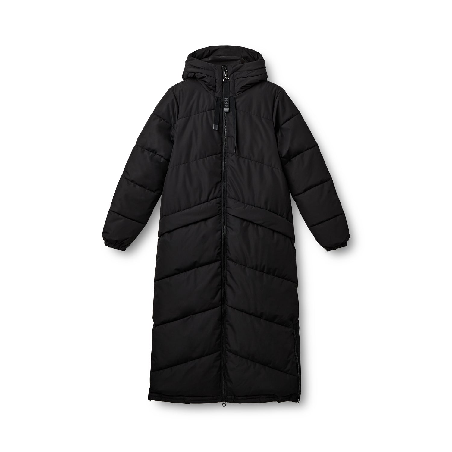 KPHAira maxi long jacket Meteorite