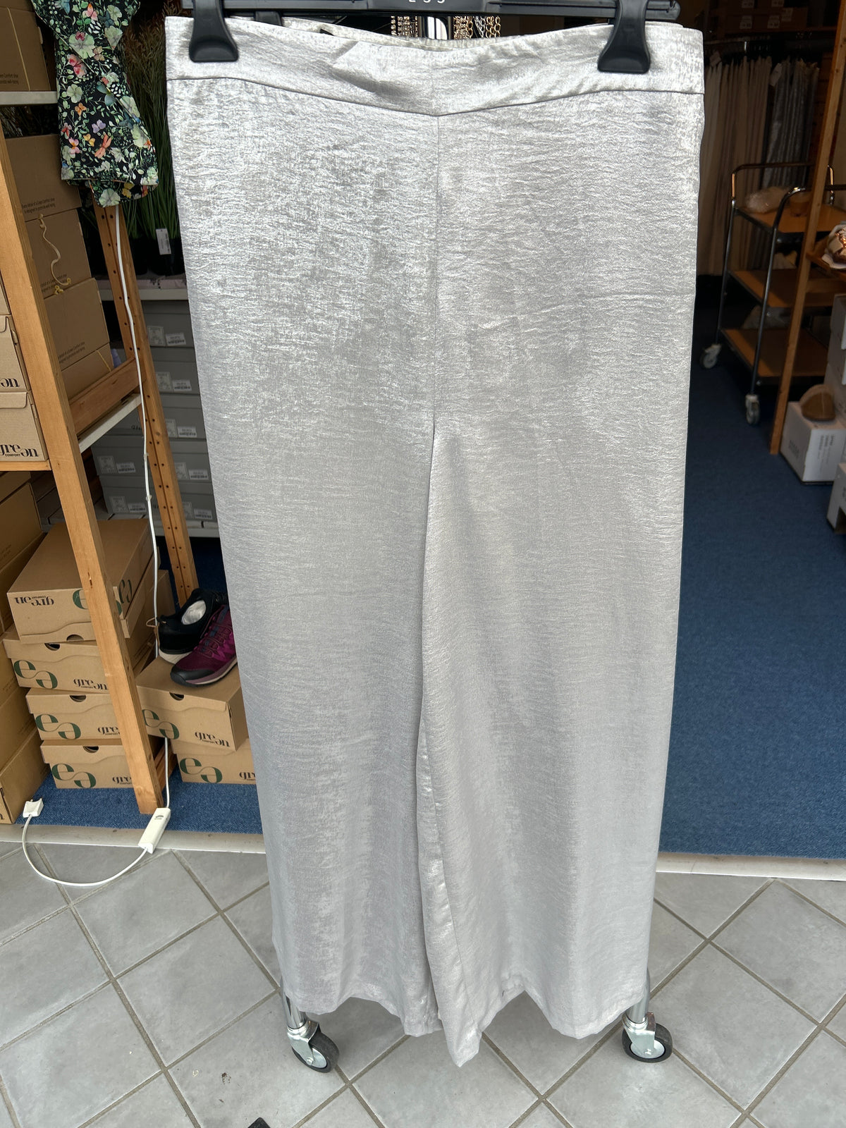 Metalliske bukser by Krone 1