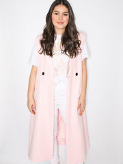 Lang blazer vest