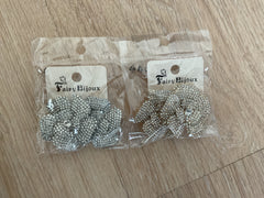 Blomster øreringe bling by Krone 1