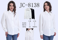 Skjorte med bling og pailletter - ITMARTS25 by Jessy Moda