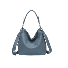 Slouchy taske med lynlås 36x13x30cm - Ingen returret - ITFEB25