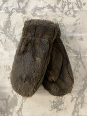 Faux fur pels handsker