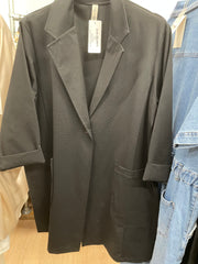 Kortærmet Jersey Blazer