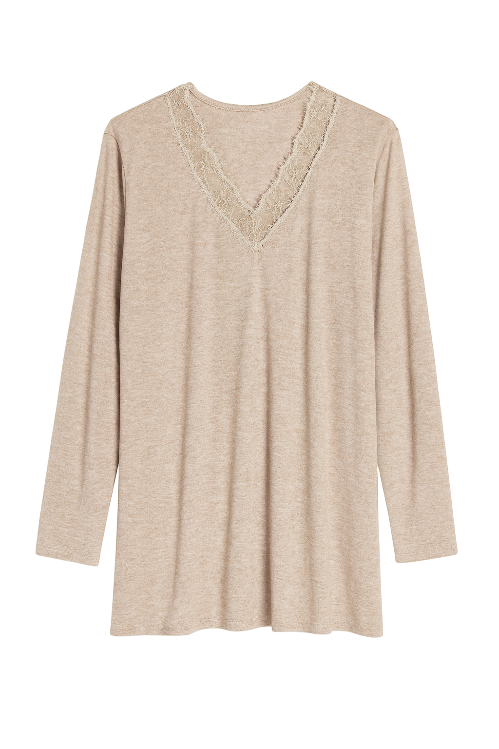 Strik med blonde - Brystmål 140cm