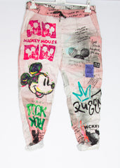 Mirakelbukser Rosa mickey - ITFEB25