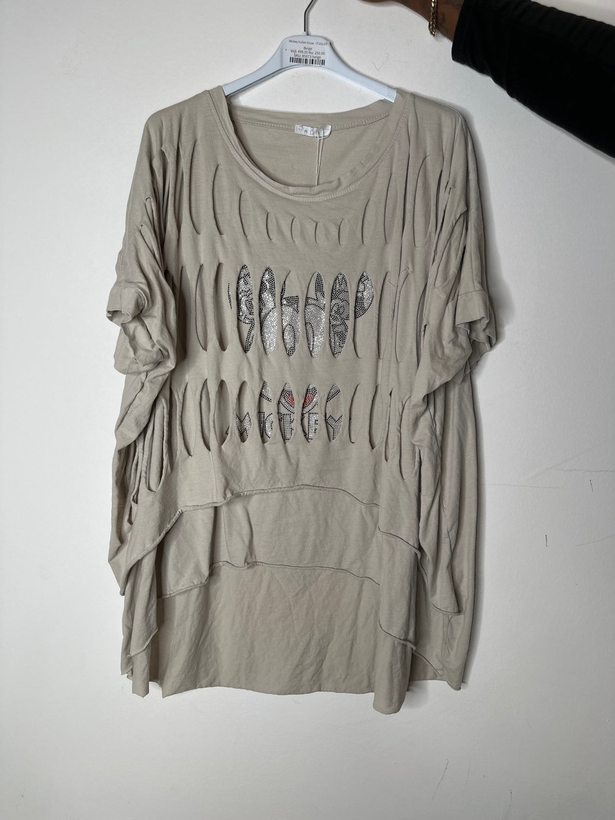 Mickey hullet bluse - ITJULI25