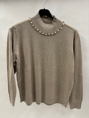 Striktrøje, Perlehals