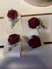Bling broche - Rose