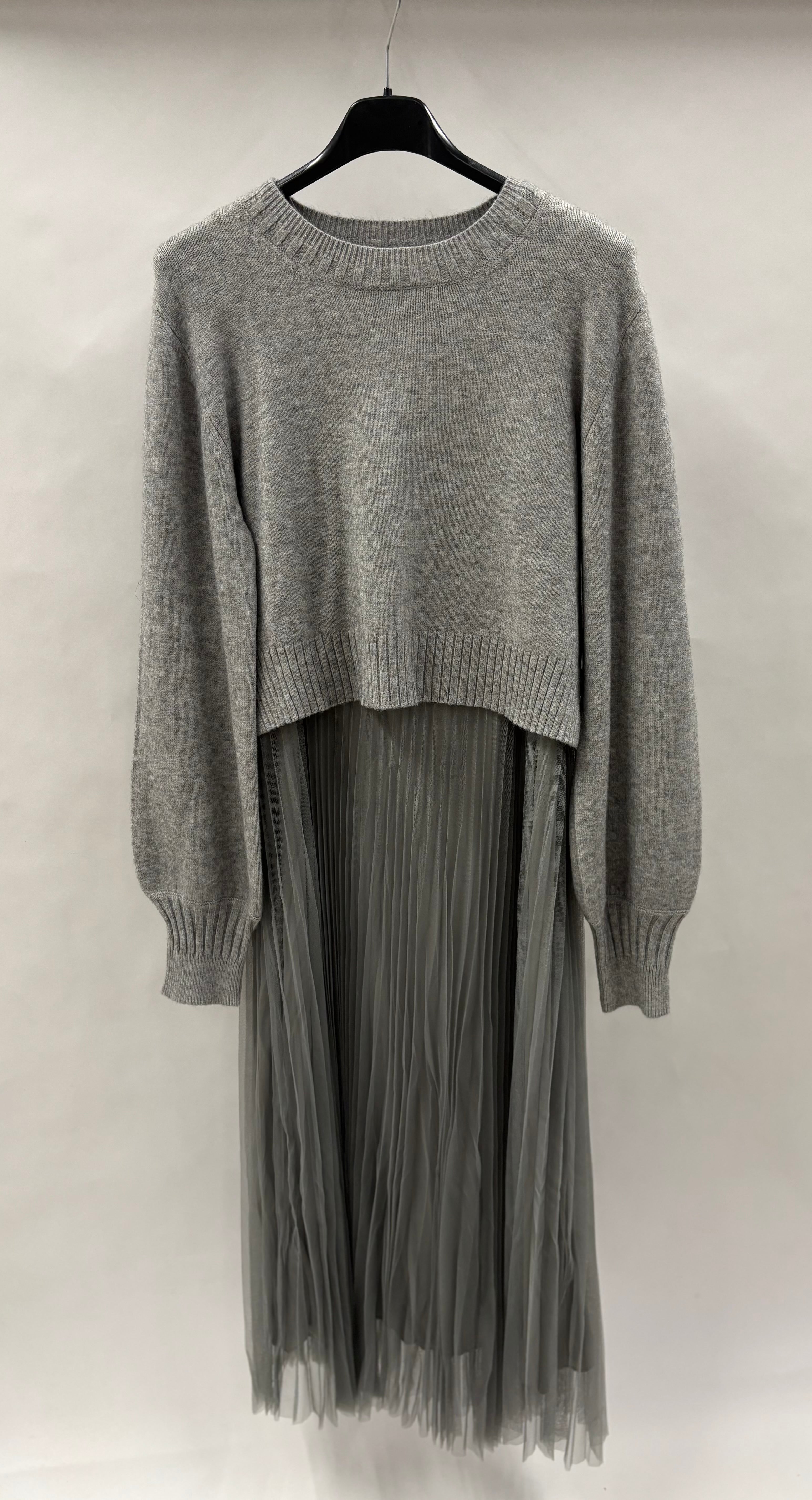 Kjole med striktrøje - Brystmål 120cm