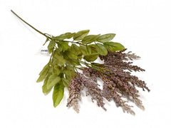 Gren med lavendel og grønt løv 66 cm