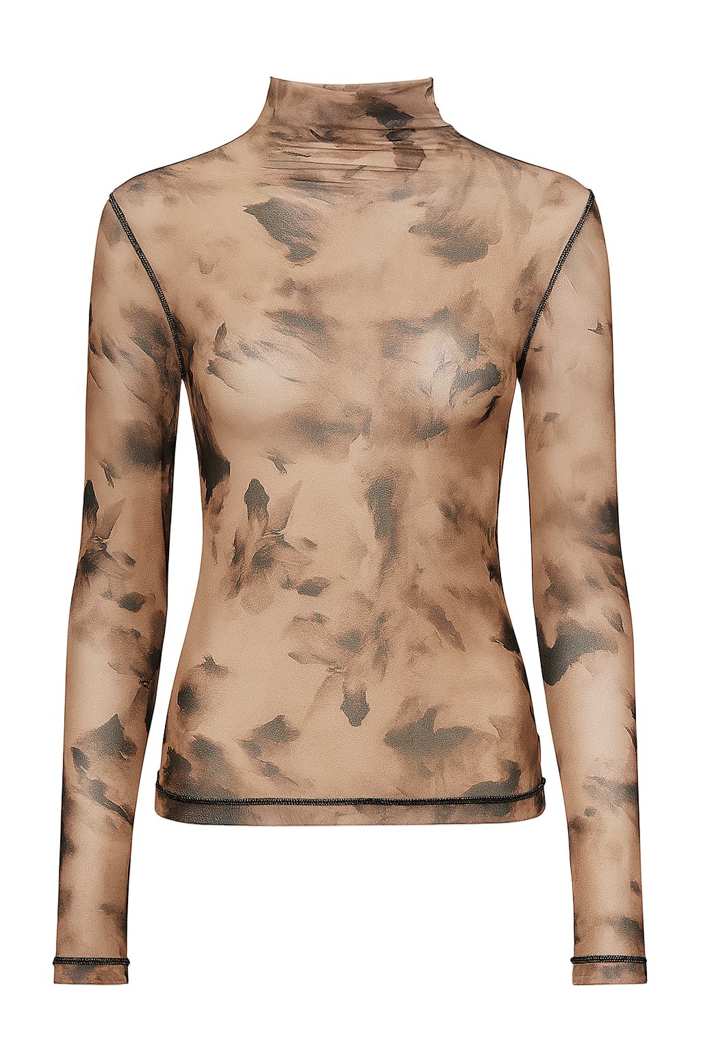 Access Trykt tylbluse by Access Fashion