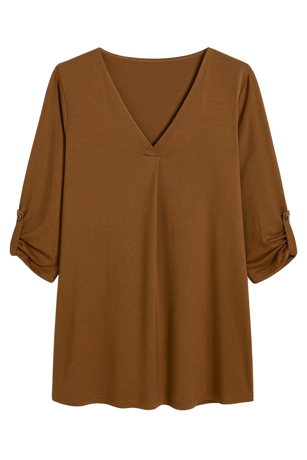 Jersey overdel med v hals - Brystmål 130cm by Krone 1