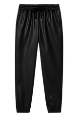 Bukser i læderlook - Str. 38-48 by Krone 1