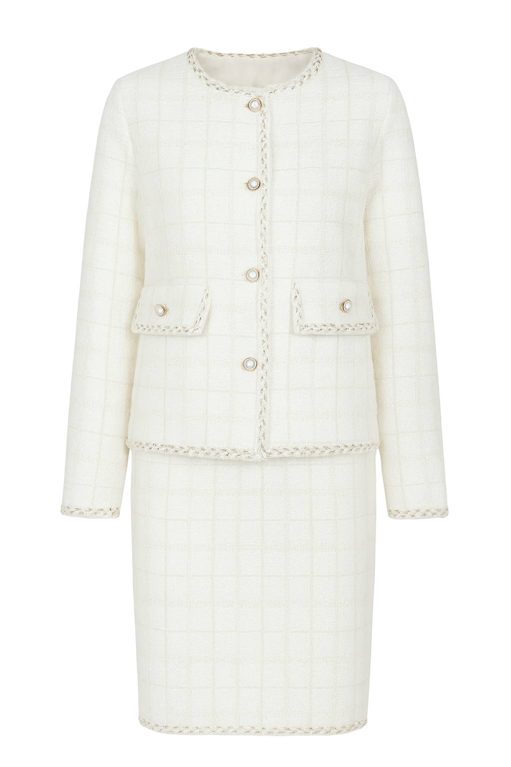 Striksæt med guld knapper by Krone 1