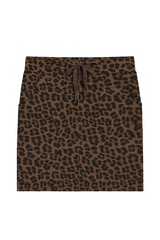 Mirakelnederdel med leopard print