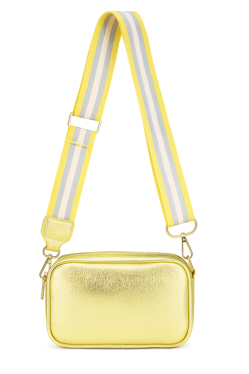 Taske med Taskestrop Metallic L22 x H15 cm by Krone 1