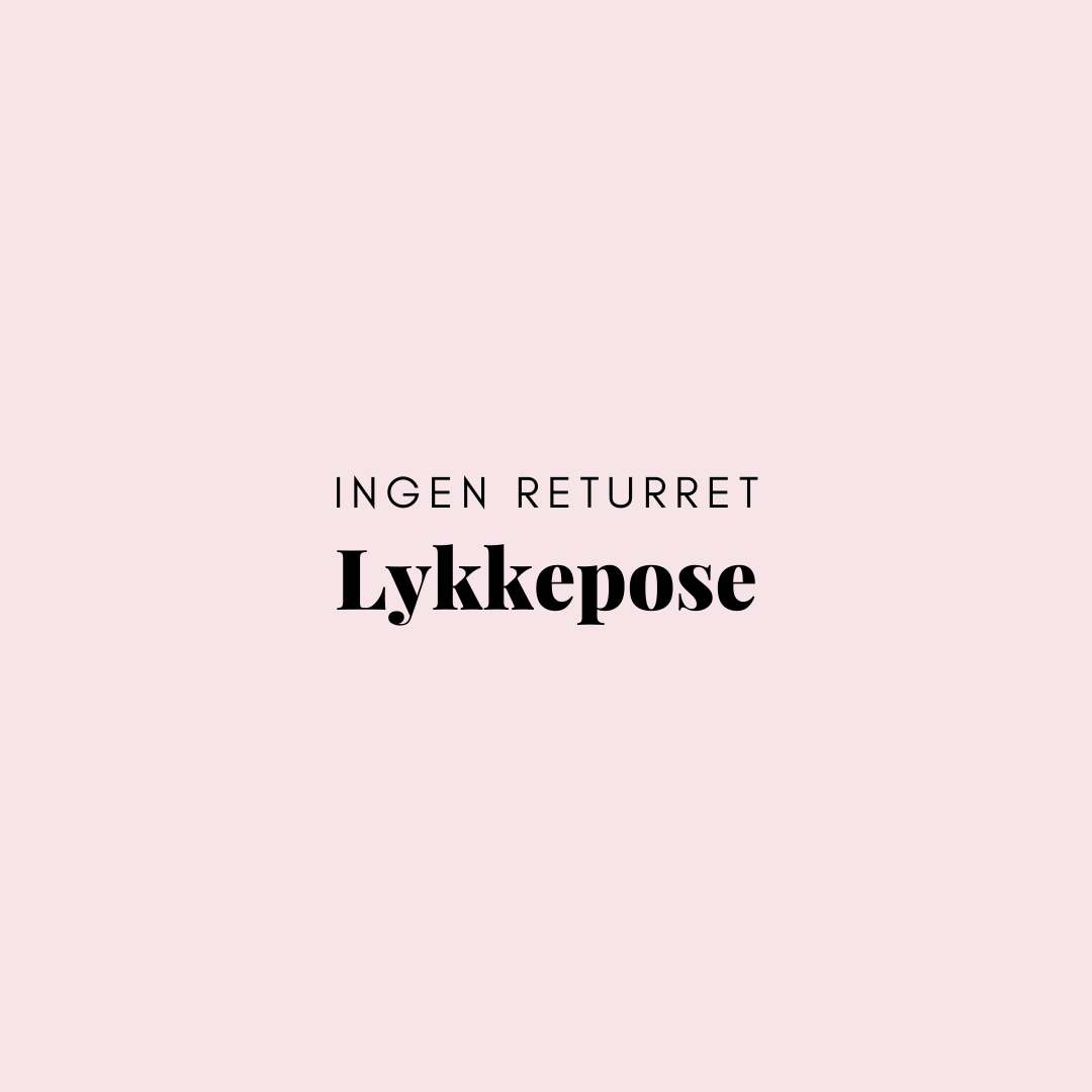 Lykkepose 5 stk 200kr - Ingen returret