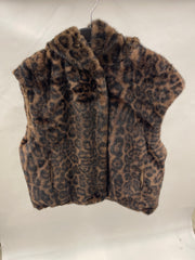 Pelsvest Dyreprint Hætte