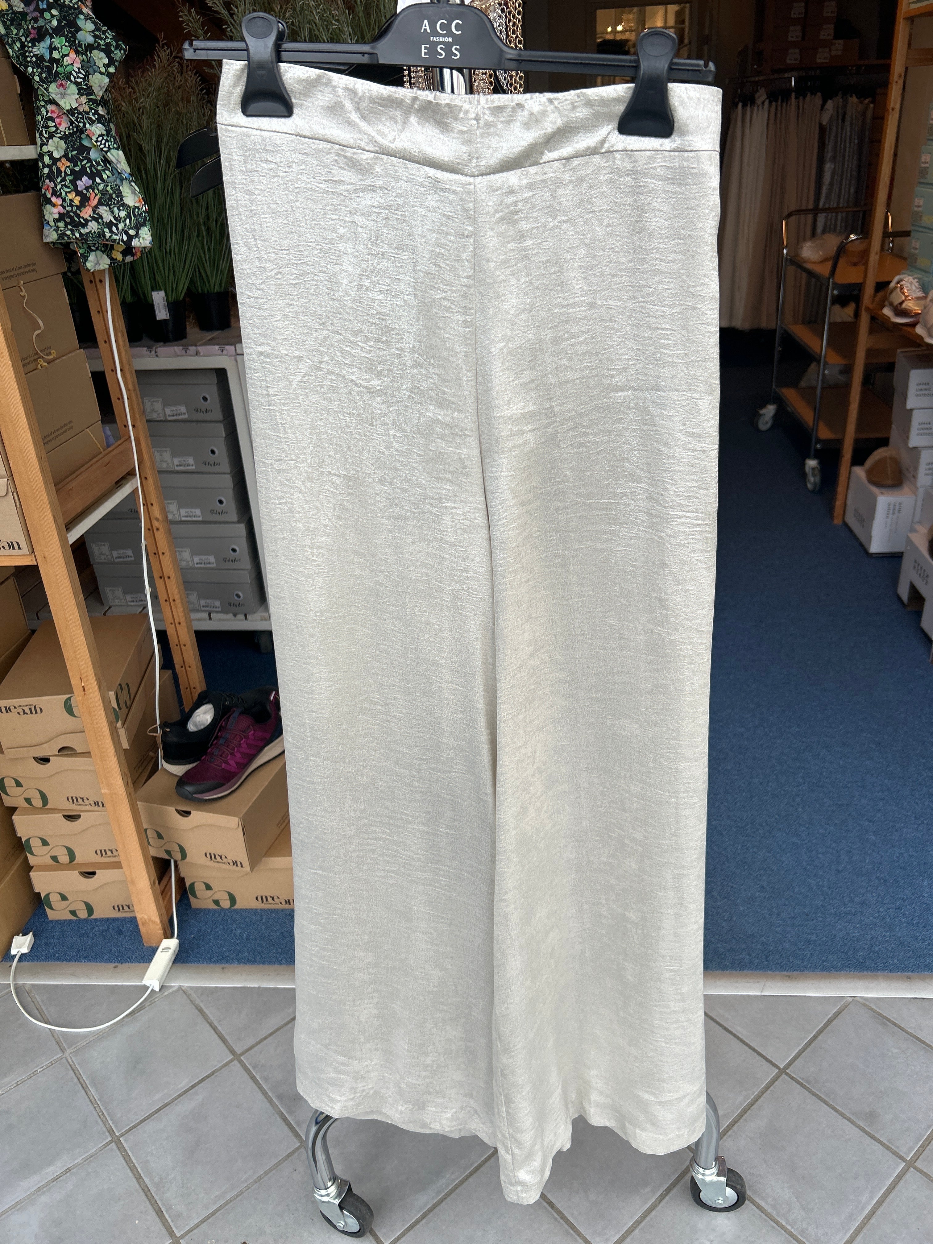 Metalliske bukser by Krone 1