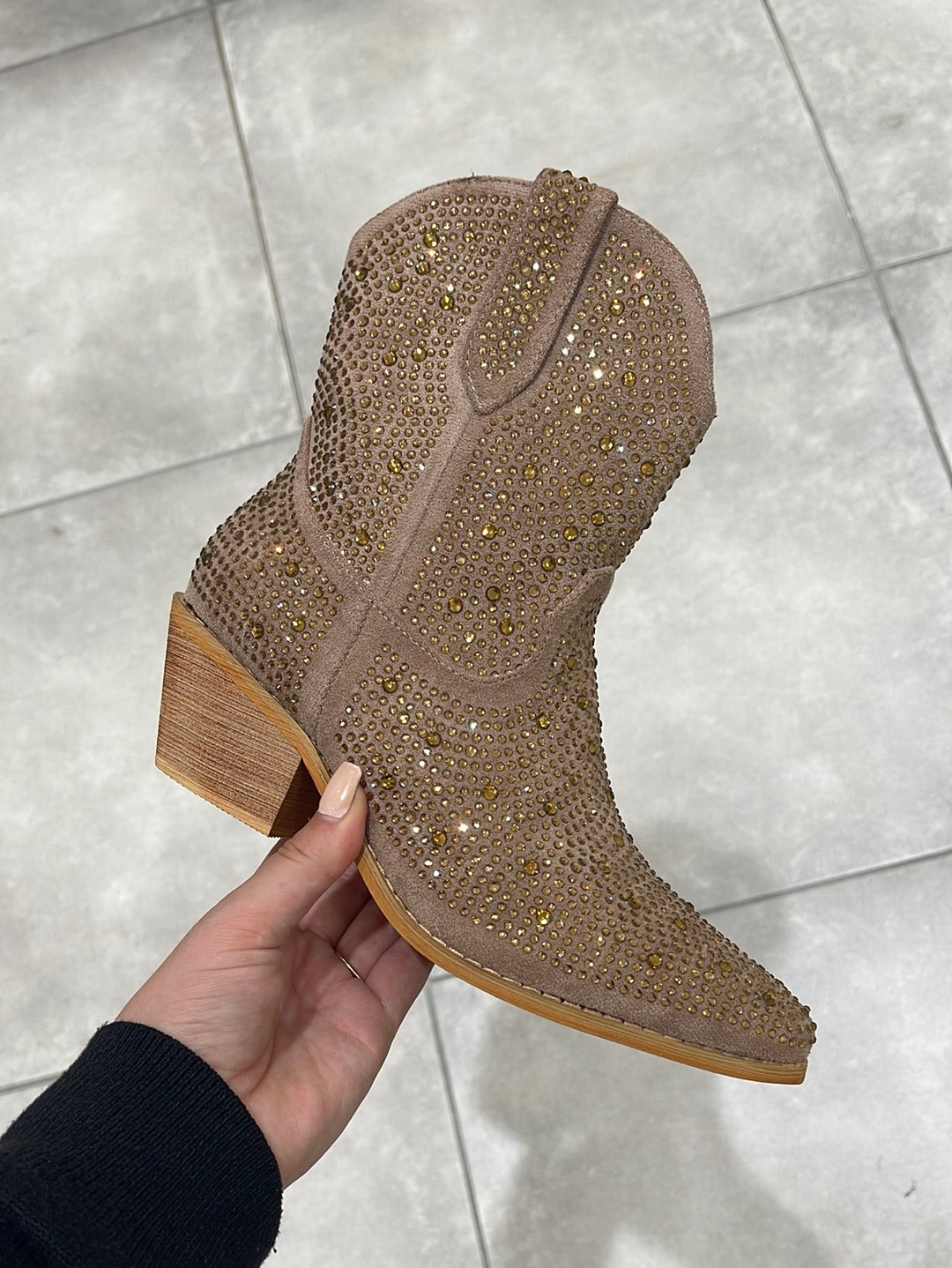 Bling bling cowboystøvle by Krone 1