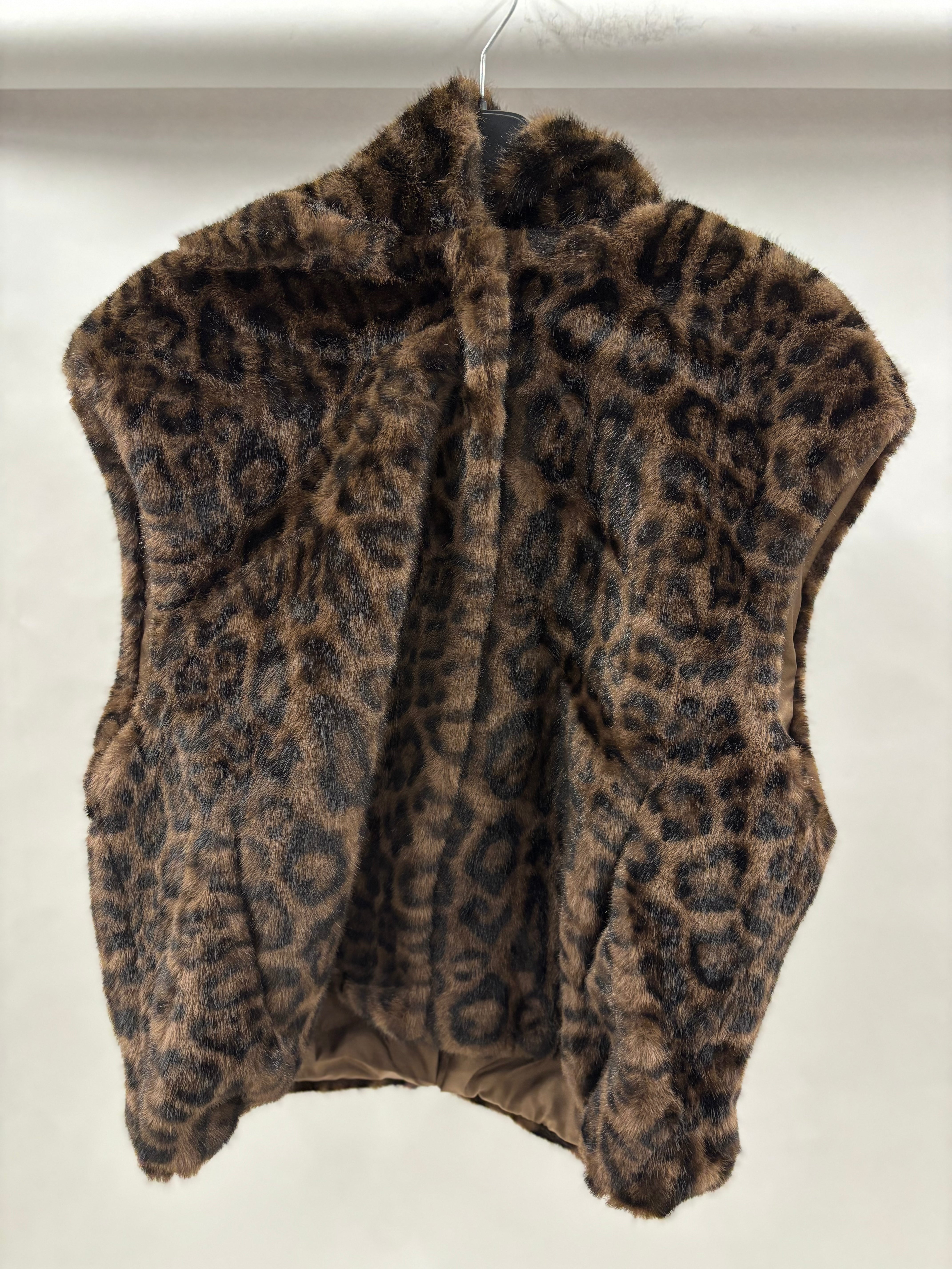 Pelsvest Dyreprint Hætte