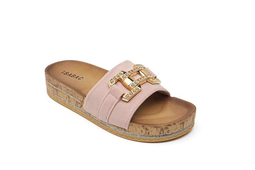 Sandaler med bling spænde