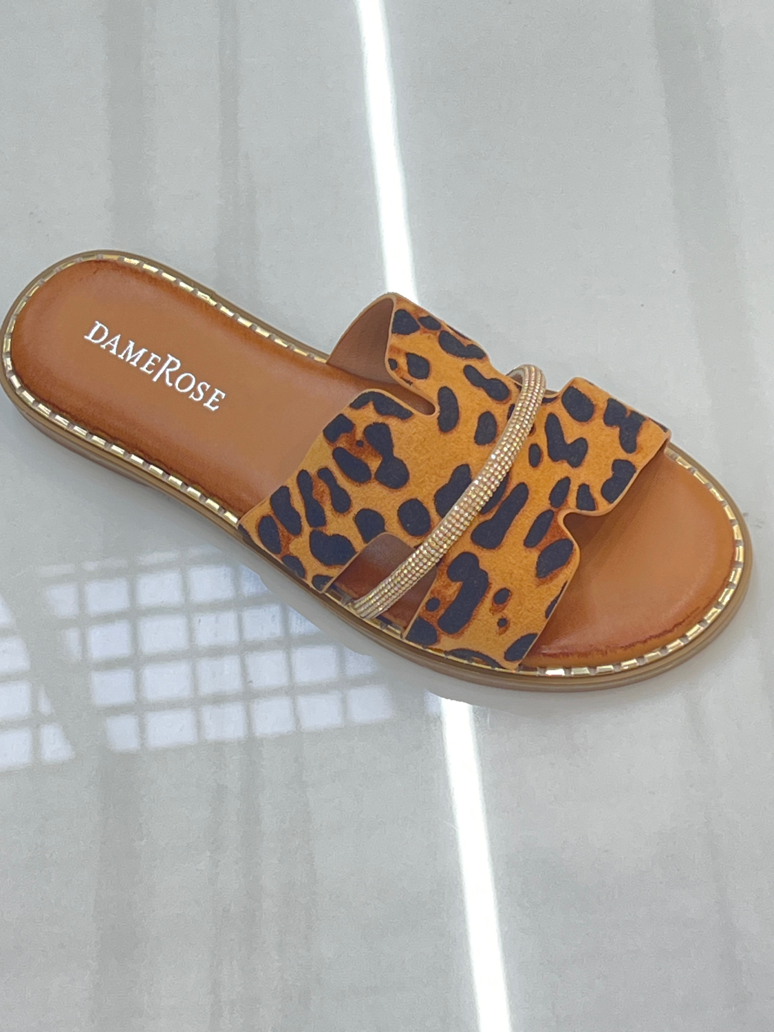 Leopard flade sandaler - ITMARTS25