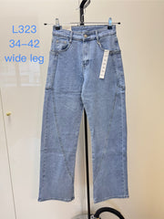 Jeans med sidelommer