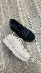 Sneakers med bling kant - ITSEP24