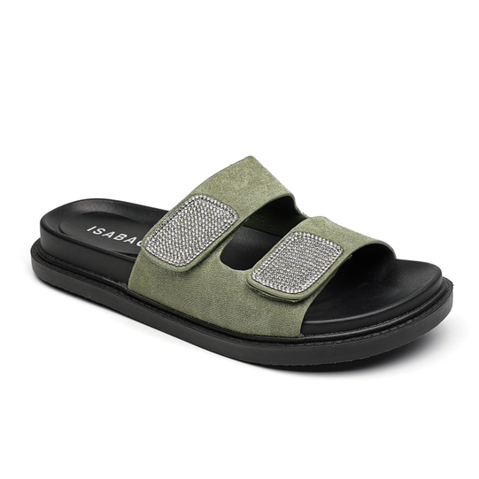 Velcro sandaler med bling