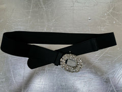 Strækbælte med bling smalt by Krone 1