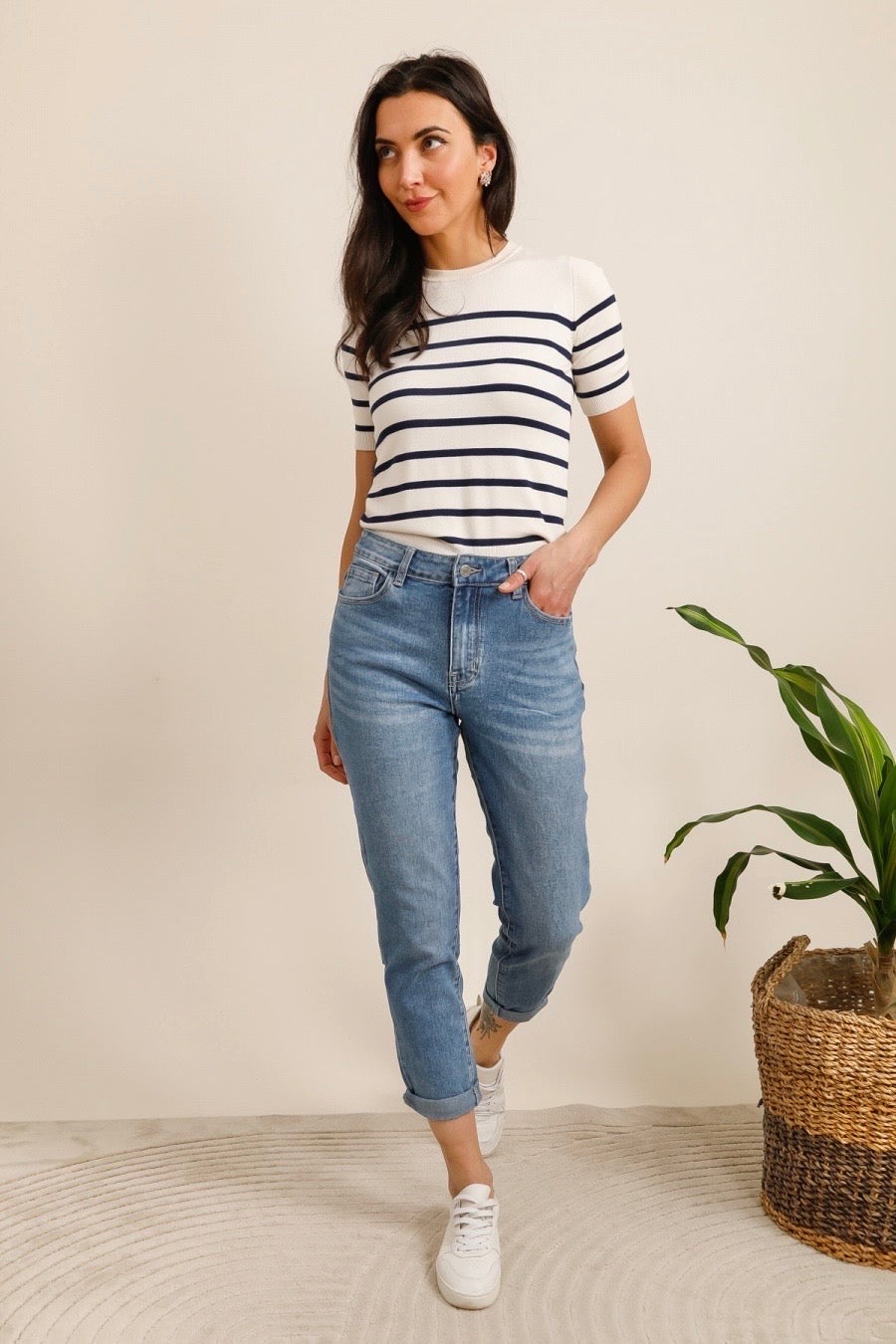 Jeans med rå detaljer by G-Smack