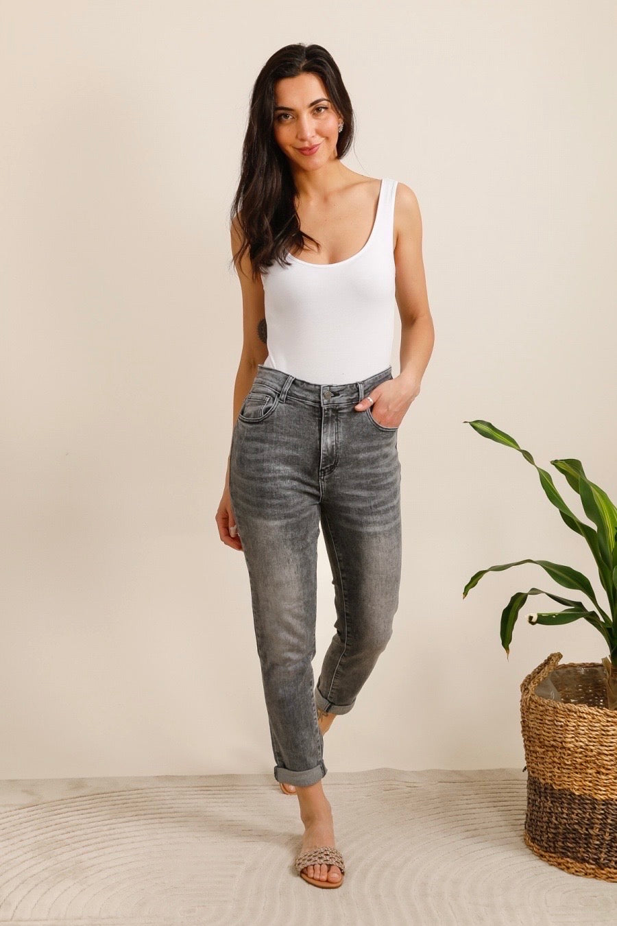 Jeans med rå detaljer by G-Smack