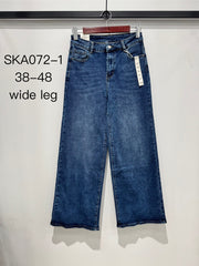 Jeans med vidde darkwash by G-Smack