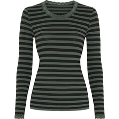 ISA FRIDA dark stripe T-shirt LS