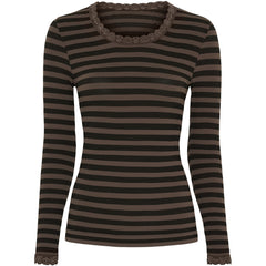 ISA FRIDA dark stripe T-shirt LS