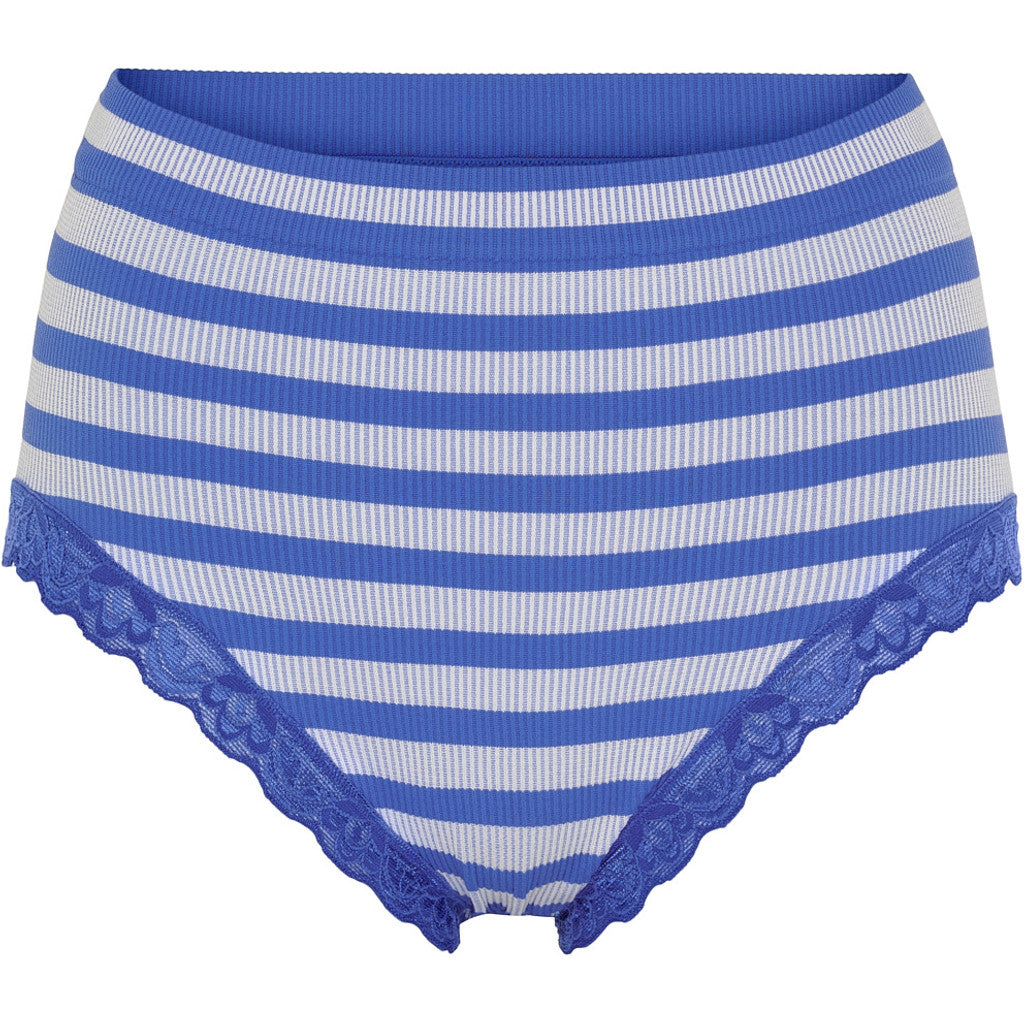 ISA stripe rib midi panties lace