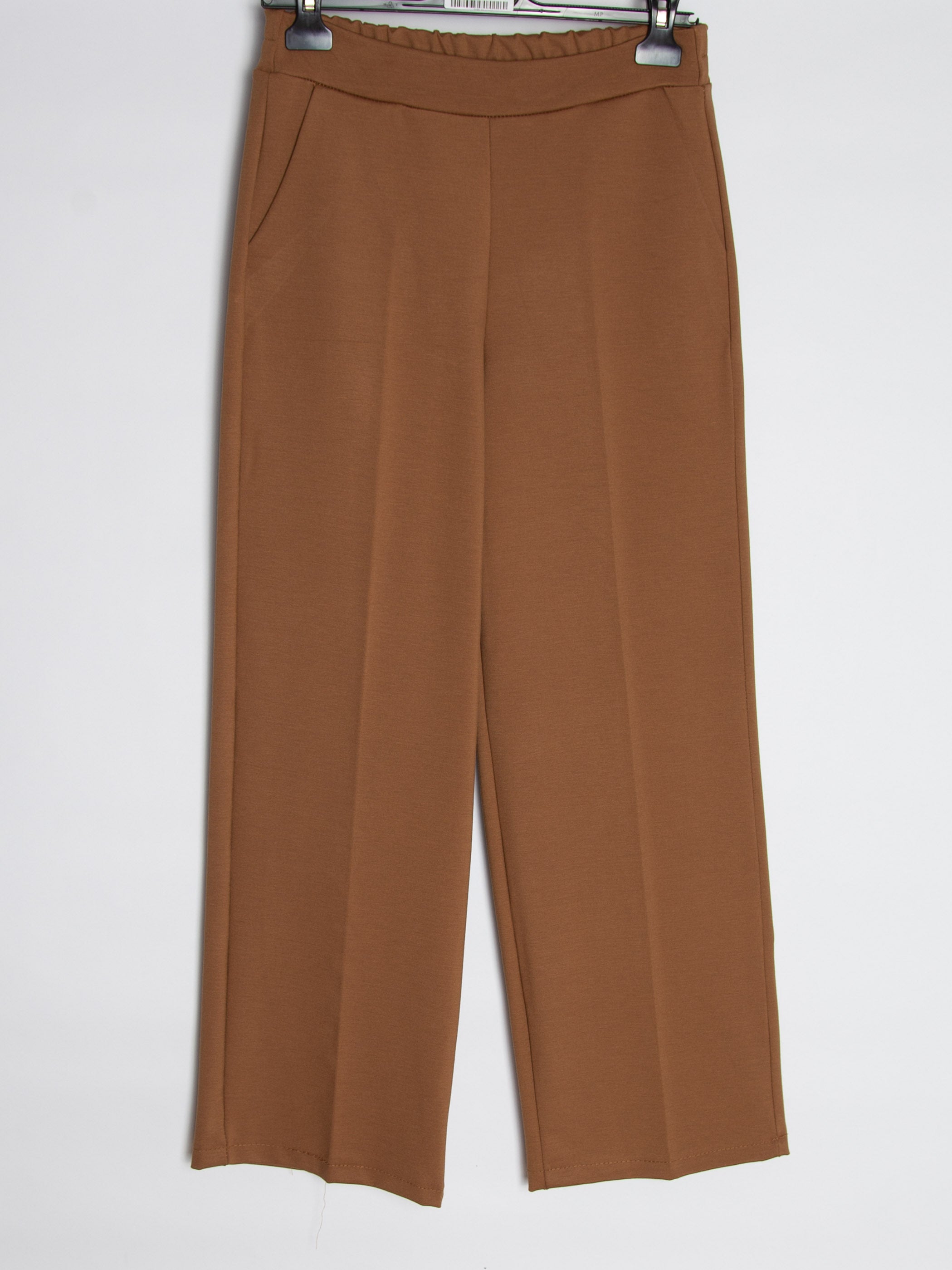 Struktureret jogger m. Pressefold